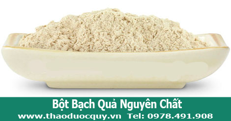 Bột bạch quả sạc